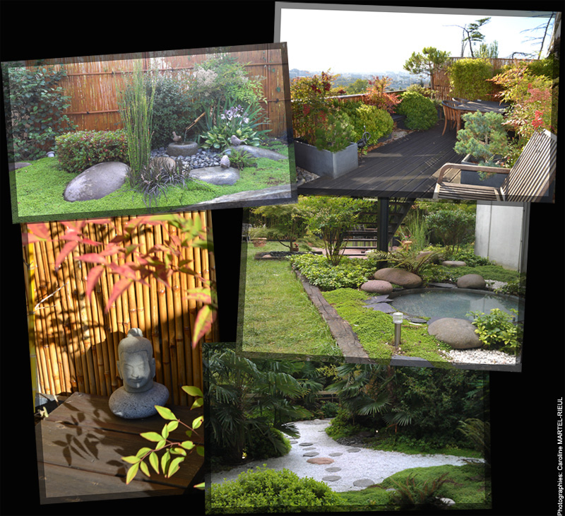 Jardins japonais et Carrés Niwa
